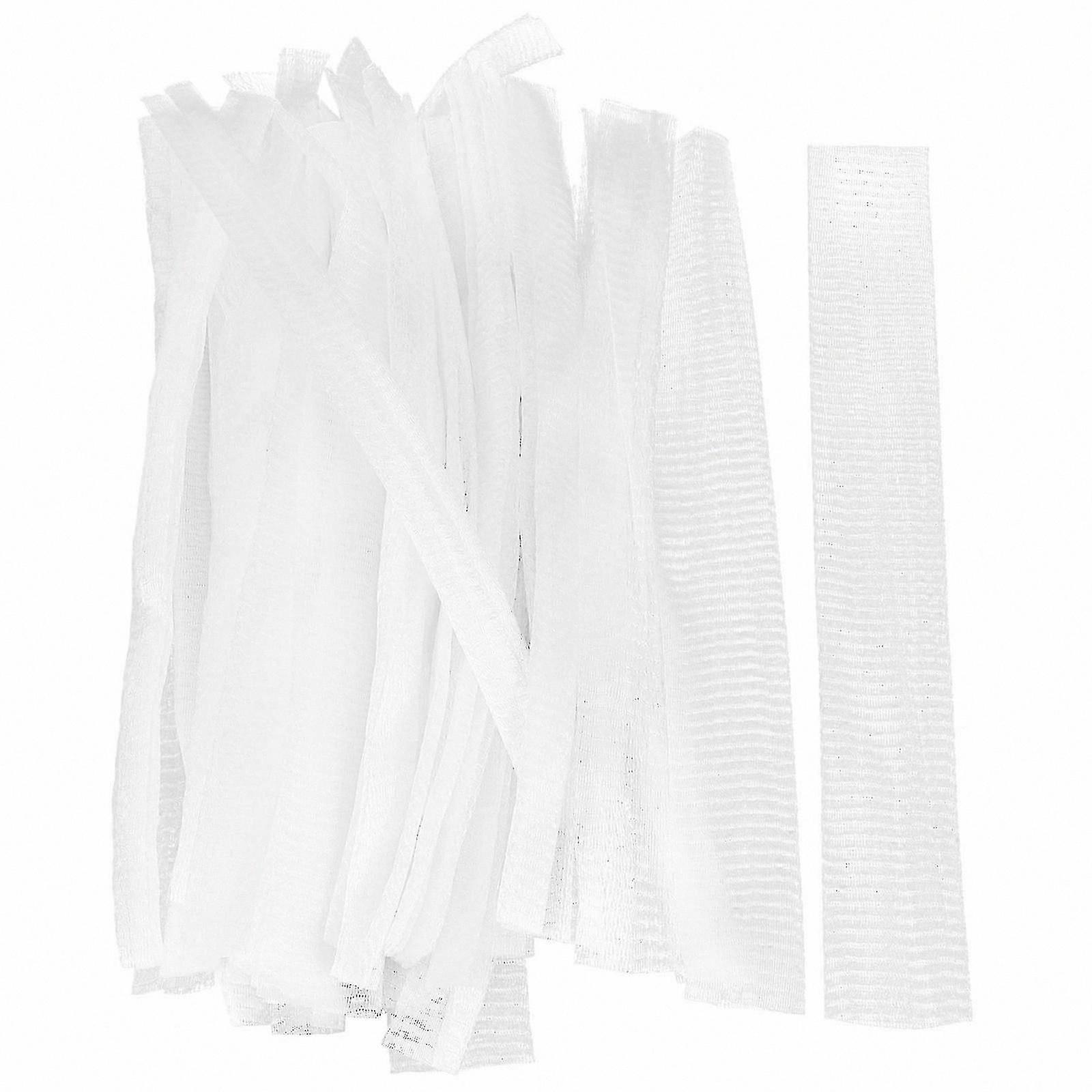 50 Pack Mesh Sleeves for Liquor and Wine Bottles Protection Net Cover Protector