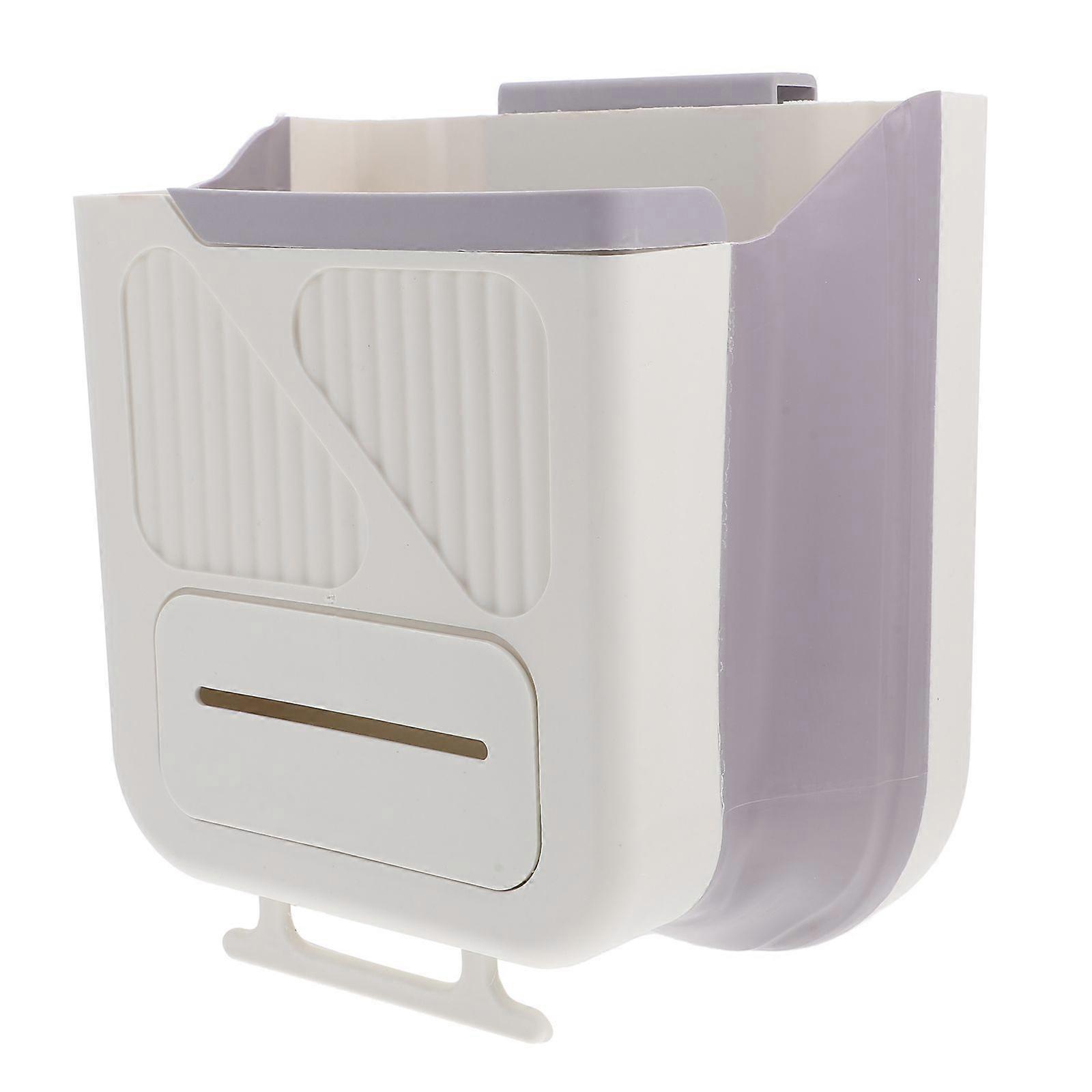Foldable Hanging Kitchen Trash Can For Cabinet Door Kitchen Trash Can Foldable Small Kitchen Garbage Can Collapsible Garbage Can
