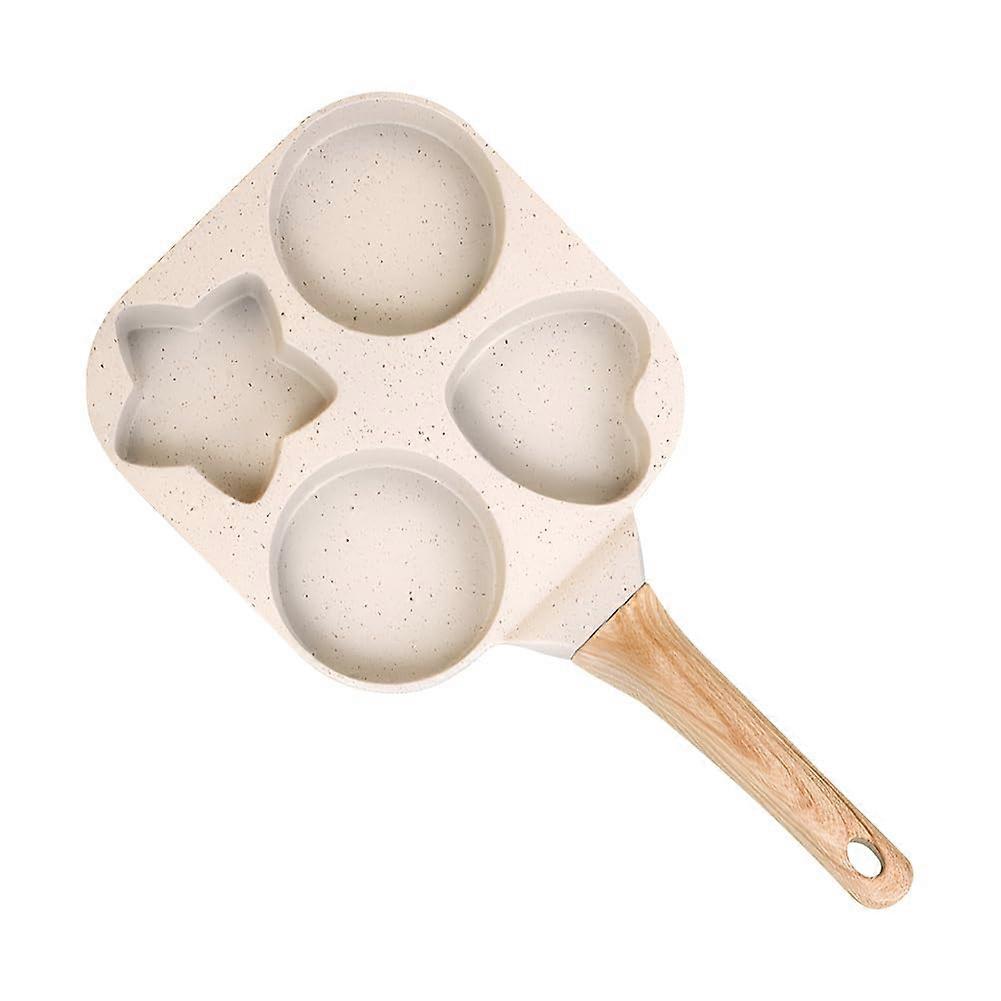 Pan 4-Compartment Non-Stick Egg Pan With Multiple Hole Design For Gas Stove And Induction, Pancake Pan For Fast Cooking