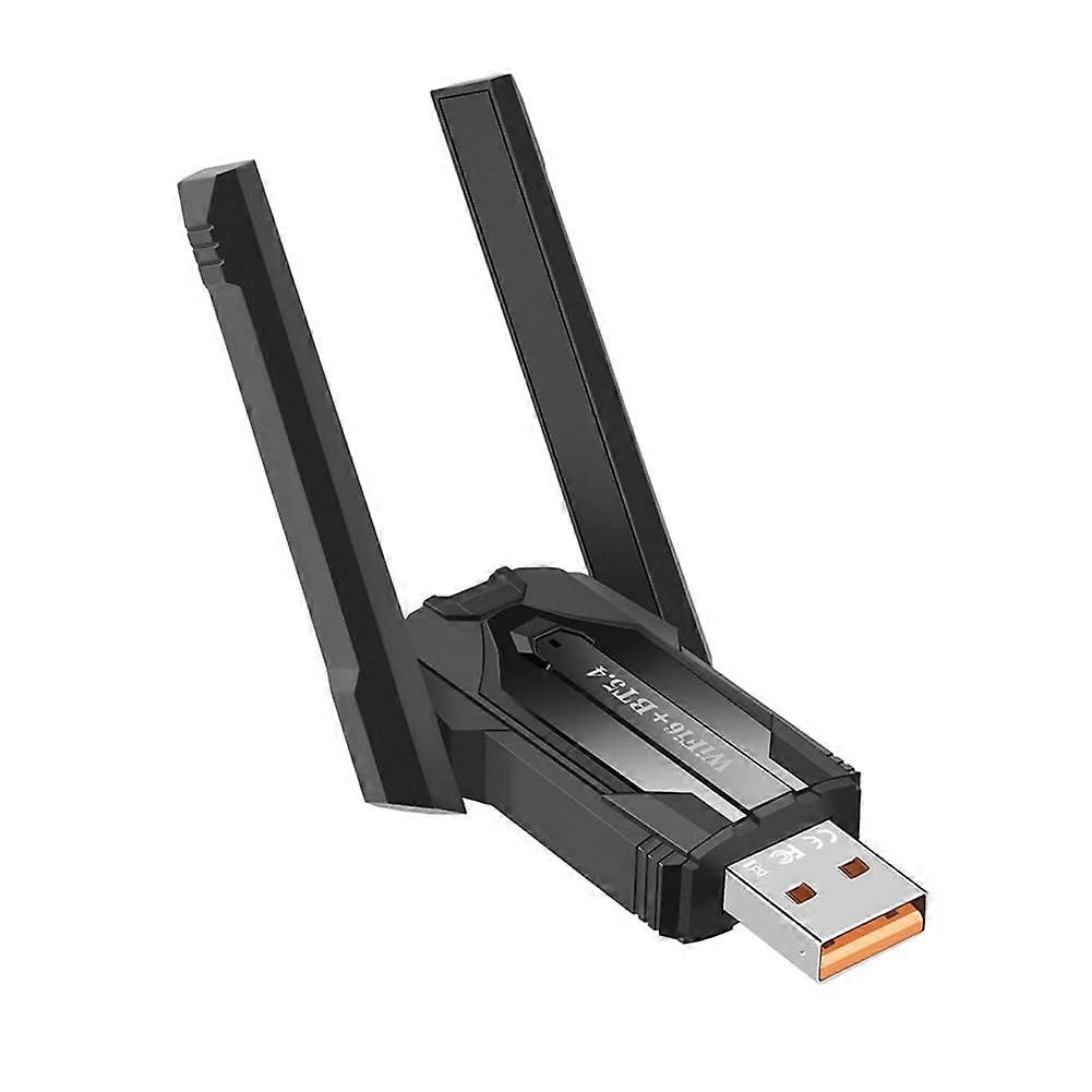 AX900 USB WiFi6 Adapter 2.4G/5Ghz Bluetooth5.4 900Mbps USB Dongle Wireless WLAN Receiver for Win7/10/11(32/64 Bit) Ref: 4254