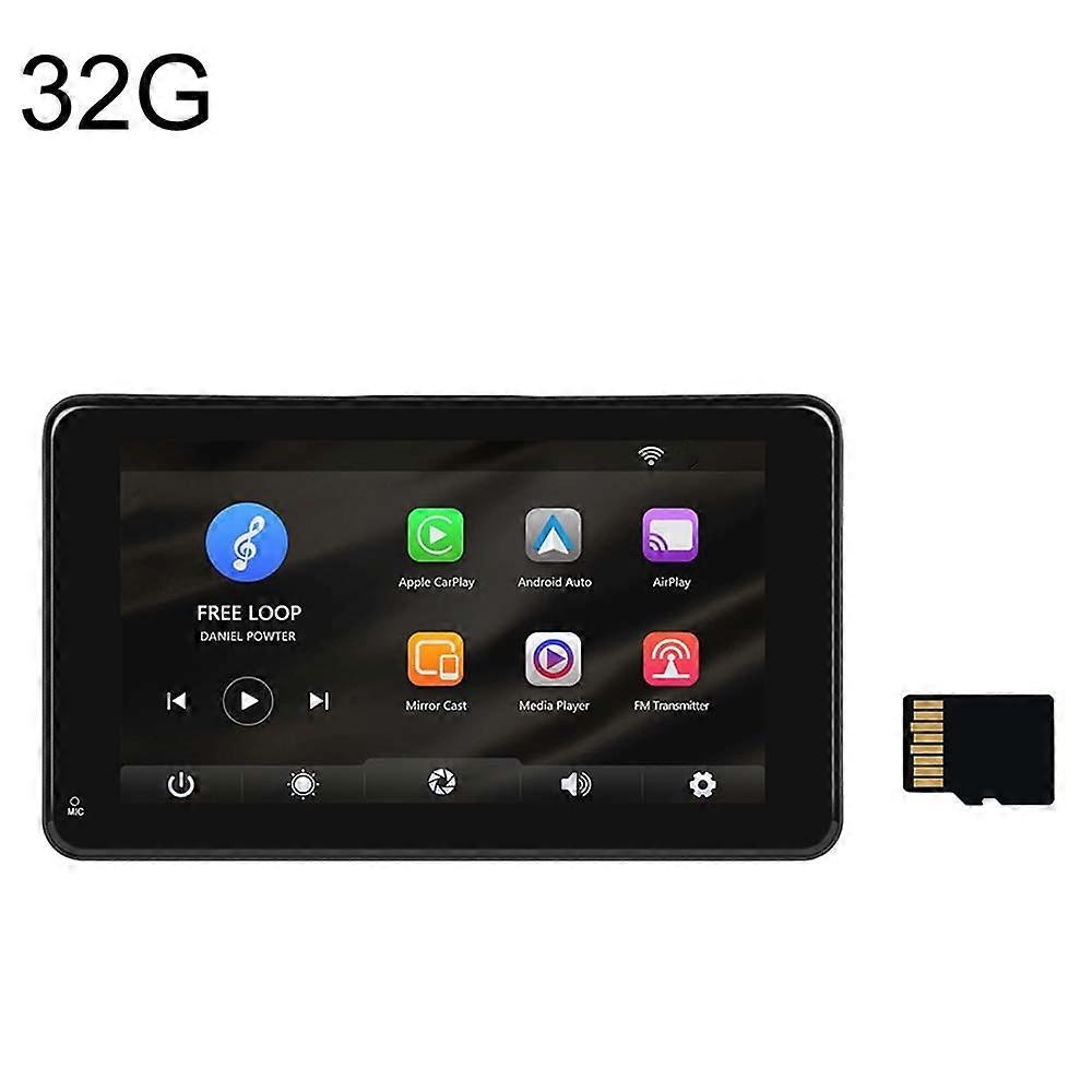 A3135 7 Inch HD Wired Smart Screen With With 32G Memory Card With With 32G Memory Card