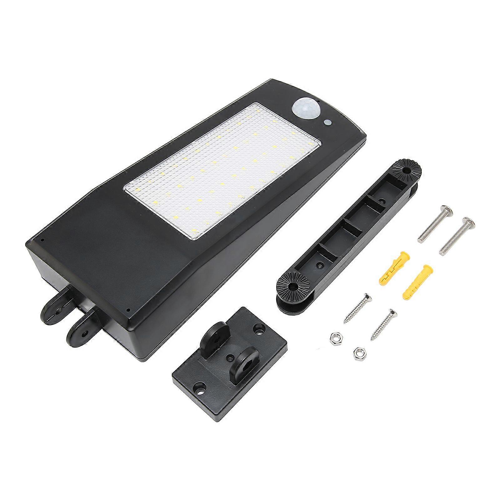 Motion Sensor Wall Light, 48 LED Solar Wall Light, Adjustable Angle, Waterproof Outdoor Light with Multiple Light Modes