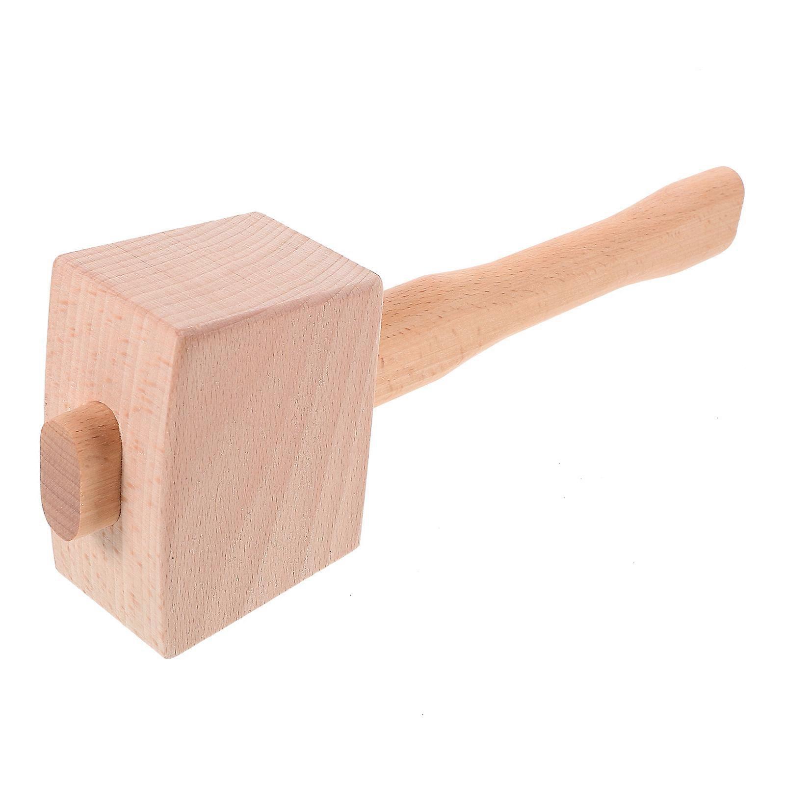 Wooden Mallet Woodworking Mallet for Craft Use with Durable Beech Wood