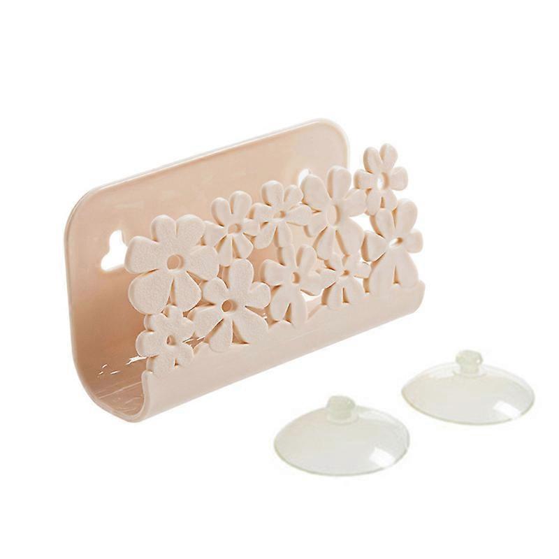 Storage Drying Drain Rack Suction Cup Holder For Kitchen Sink Sponge Soap