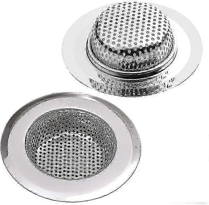 2er-Pack Ablasssiebe, klein/7cm Edelstahl