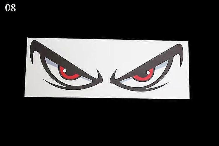 Car Scratch Glass Decorative Personality Cartoon Animation Creative...