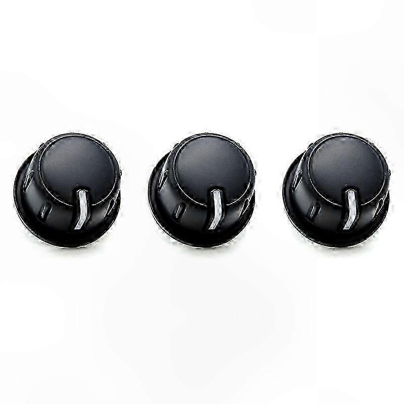 3-Piece AC Control Knob Set for Vehicles 2012-2015, Universal Replacement Switch Knobs