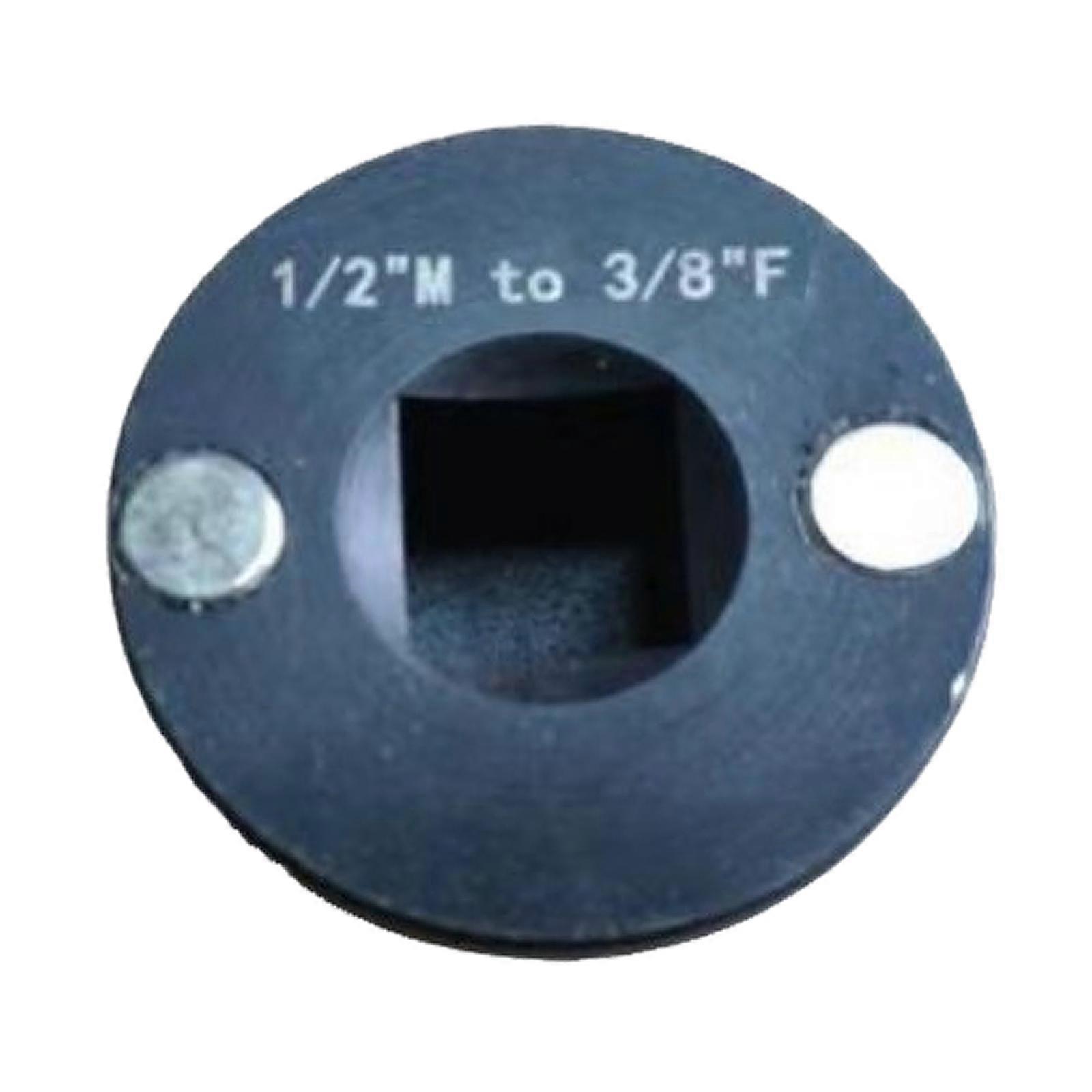 Heat Treated Metal Alloy Bearing Adapter Socket Grip 1/4inch to 3/8inch Vehicle Adapter For Impact Devices Tight Areas Multicolor