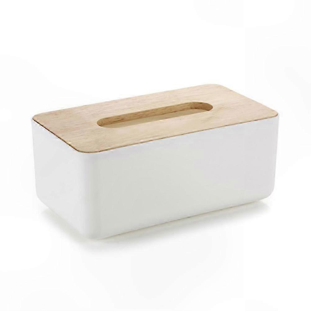 Rectangular Tissue Box Cover with Lid