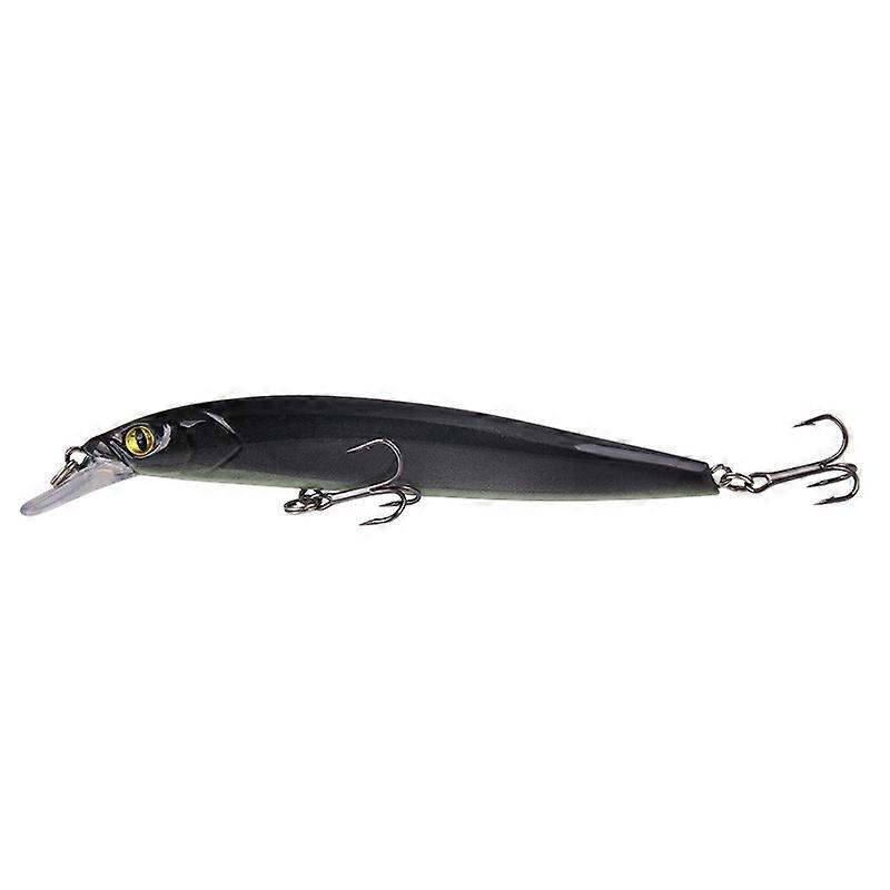 Bait set, 5 in a set, short lip floating with rattles to lure fish to bite the hook