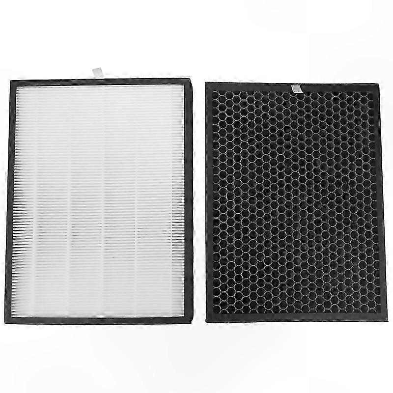 Replacement Filter with Active Carbon and HEPA for Air Purifiers
