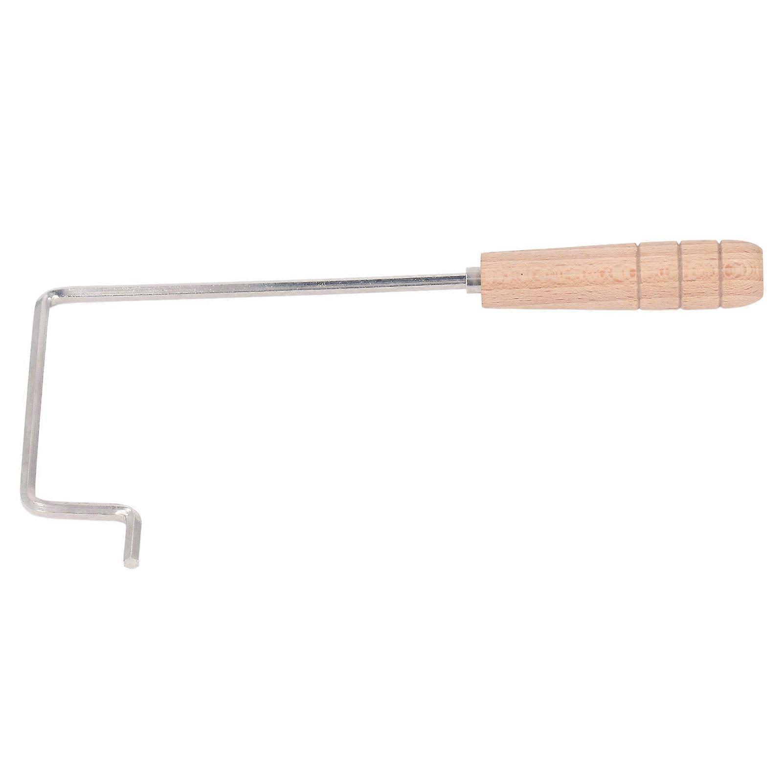 Guitar Hex Wrench 4mm with Solid Maple Wood Handle for Adjustment