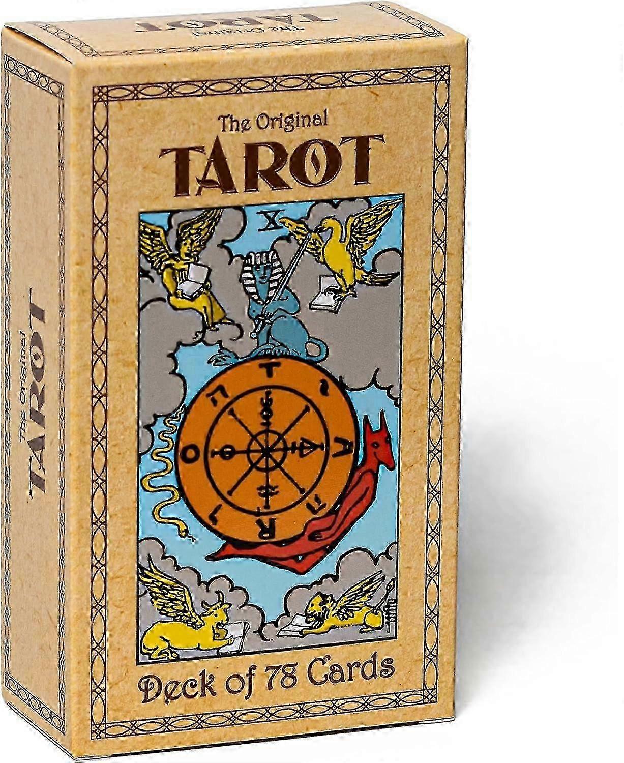 2025 The Original Tarot Cards Deck with Guide Book for Beginners, Improved Alternative to Rider Waite Tarot Deck