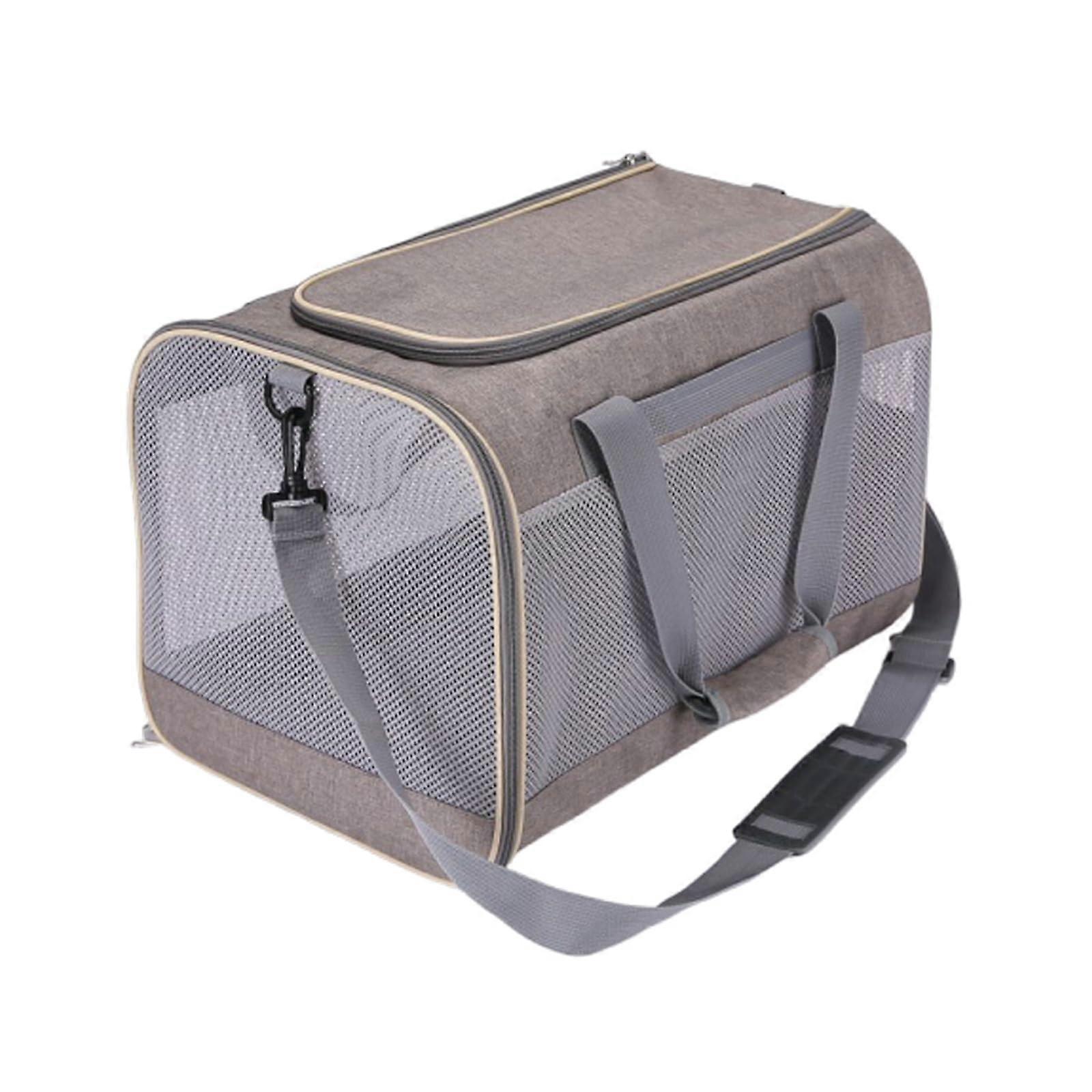 Pet Carrier Bag for Cats and Dogs Under 9KG, Portable Handbag with Shoulder Strap for Travel, Suitable for Long and Short Trips