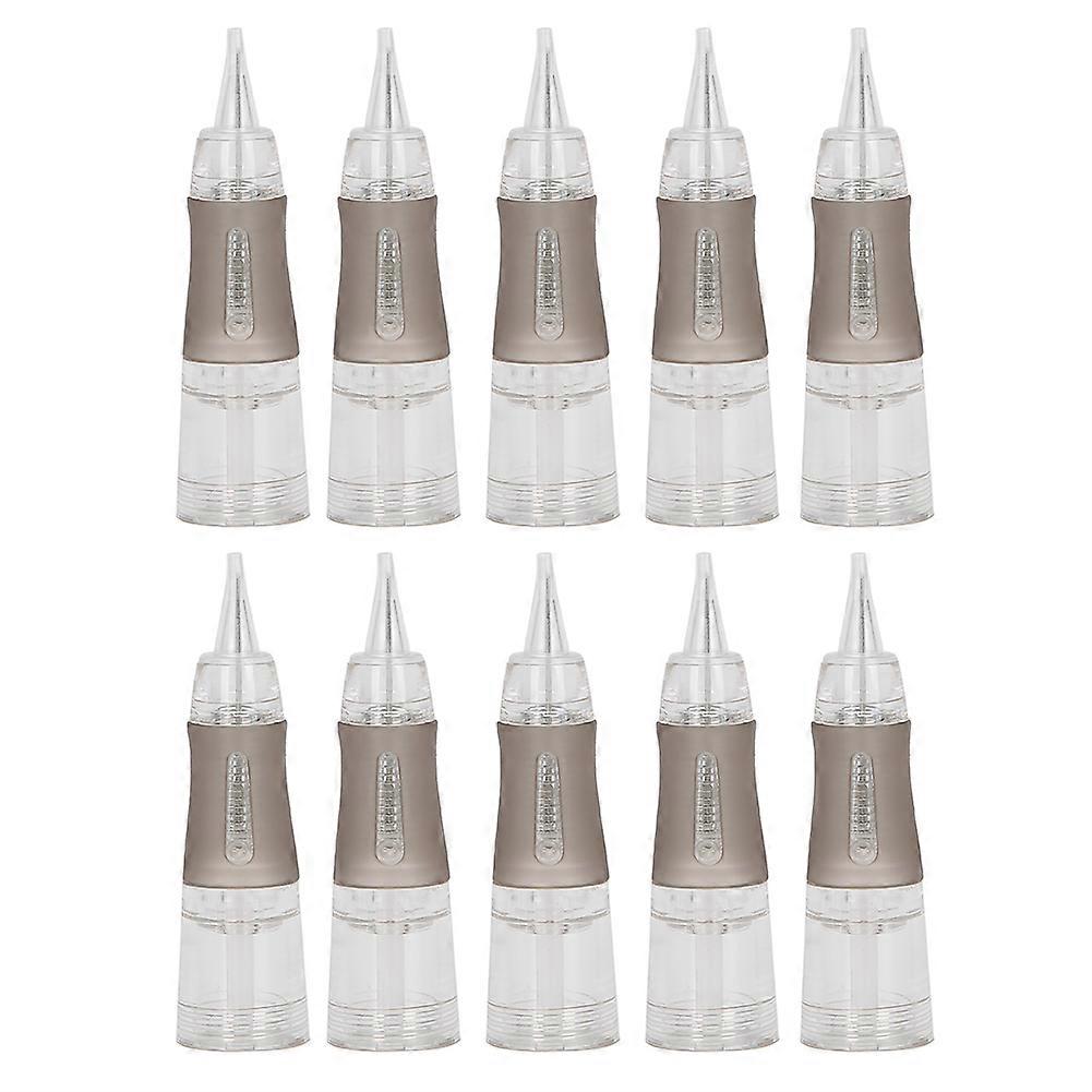 Lot de 10 aiguilles jetables pour tatouage de sourcils, microblading, maquillage semi-permanent (3R-0,3)