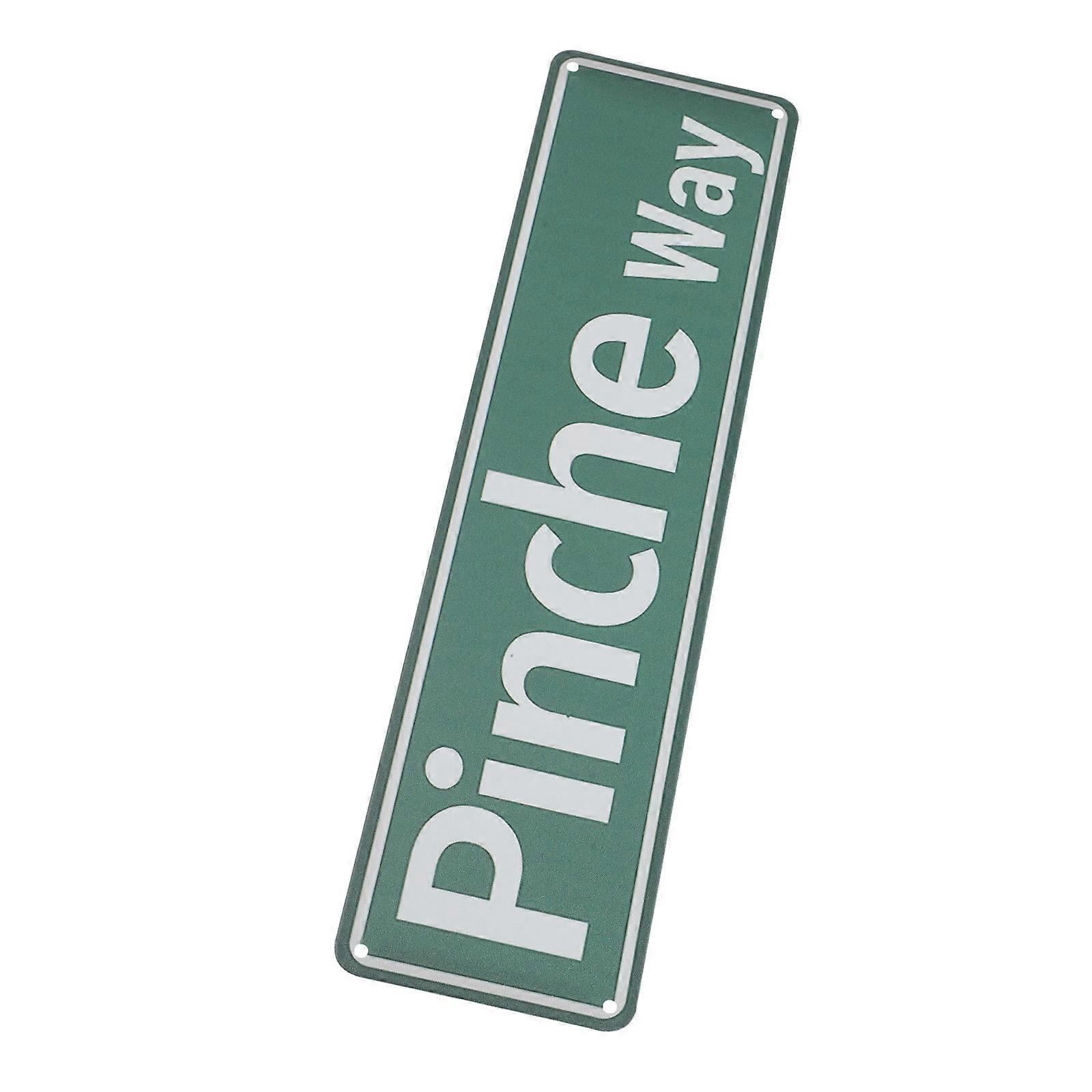 Rectangular Way Sign Metal Material For Home Bar Garage Kitchen Bedroom Man Cave Accessories 1Set