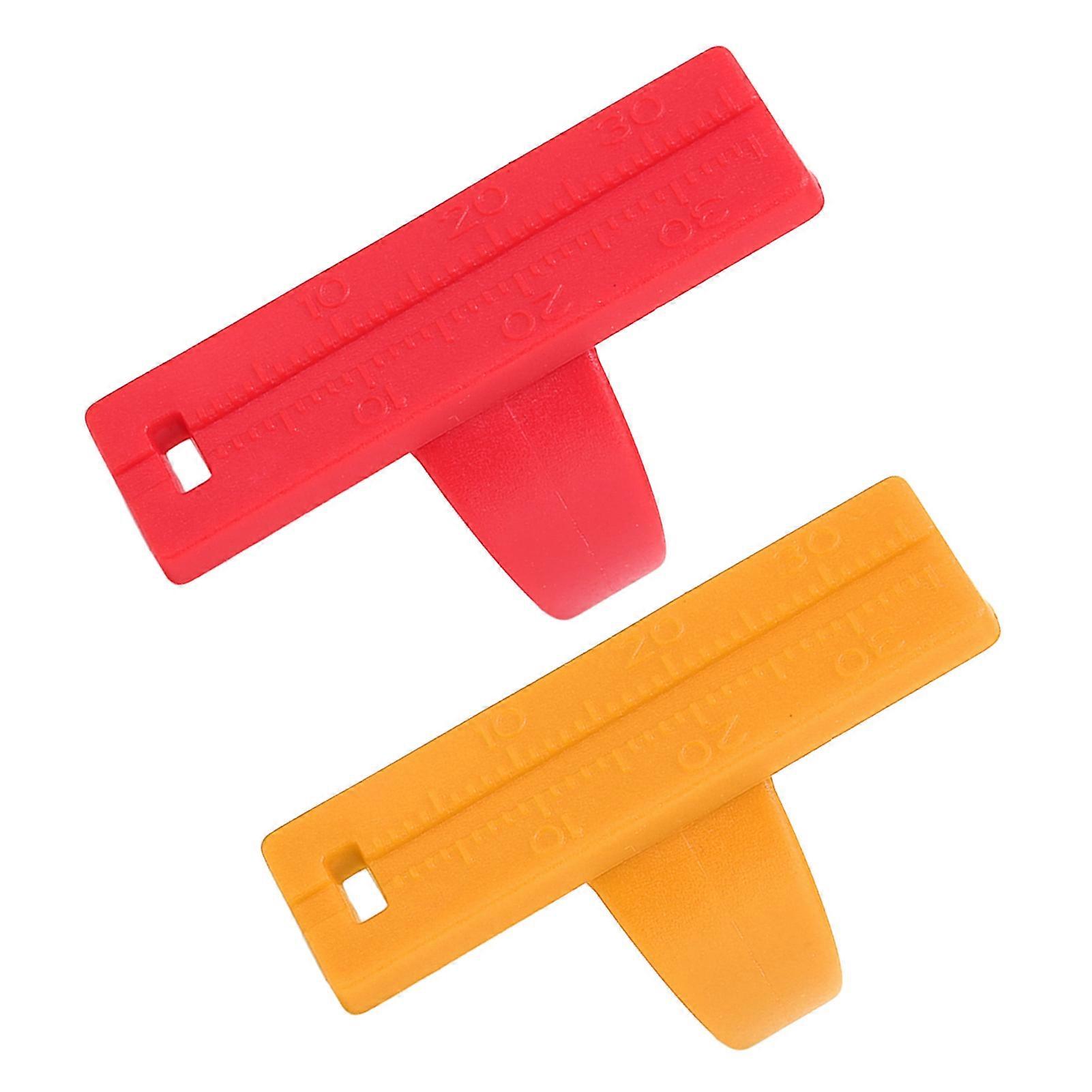 Endo Span Measuring Ring Finger Gauge Plastic Orange Accurate Scale