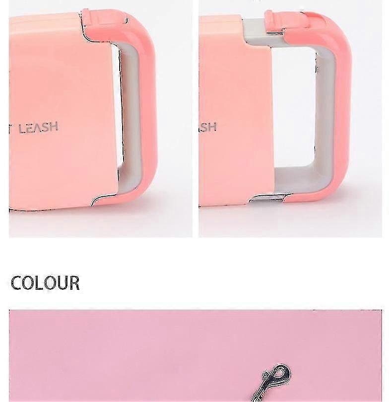 5m 可伸缩狗绳自动柔性小狗猫绳适用于中小型狗宠物用品