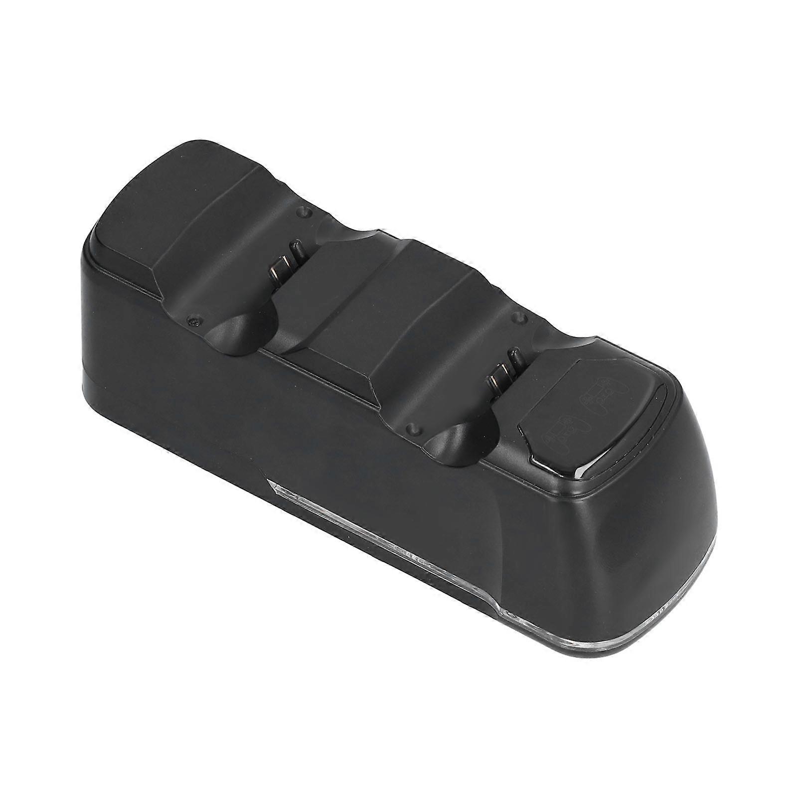 Dual USB Controller Charging Stand Docking Station Black 5V 400mA