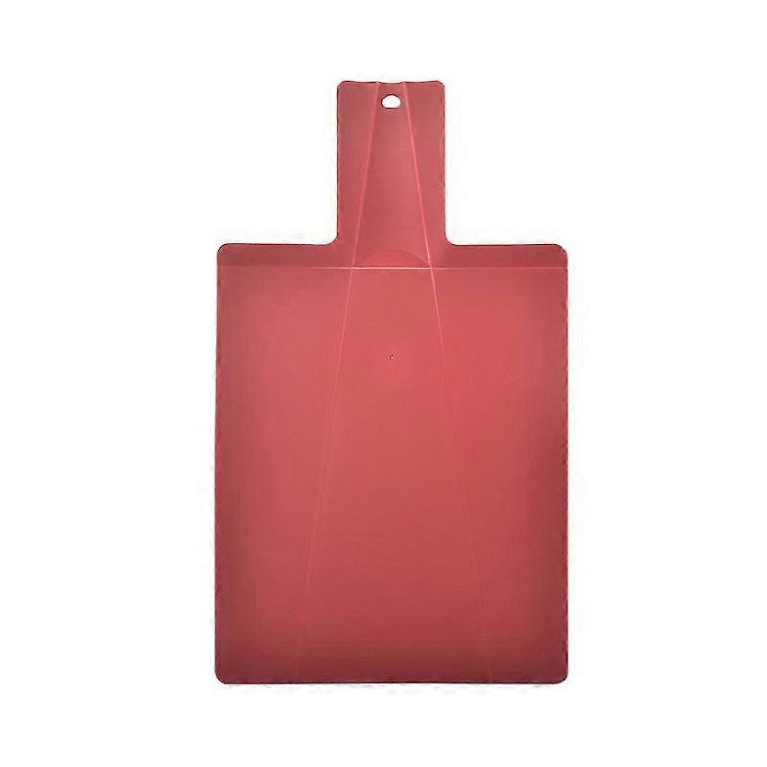 Foldable Plastic Cutting Board, Red 38.1*21.5cm -HK908