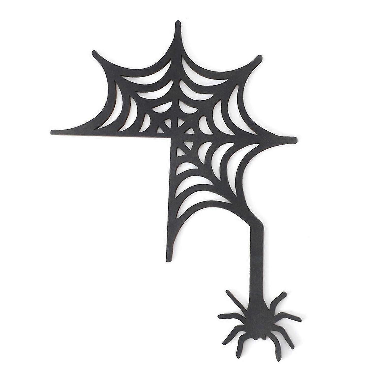 Halloween Door Corner Sign Decoration Spider