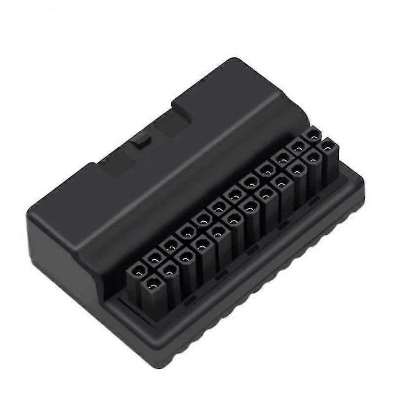 ATX 24 Pin to 90 Degree Power Plug Adapter Mainboard Motherboard Power Supply Cable
