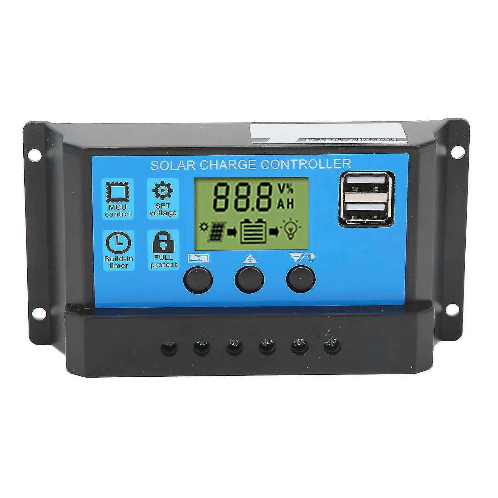 PWM Solar Charge Controller 12V 24V USB Solar Panel Charger with Solid Performance