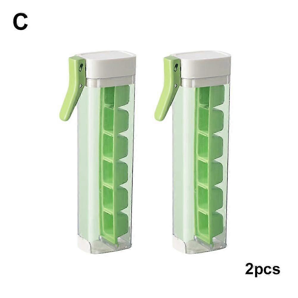 Ice Cube Mold Household Ice Maker Ice Cube Box Food Grade Pressed Ice Grid 2025