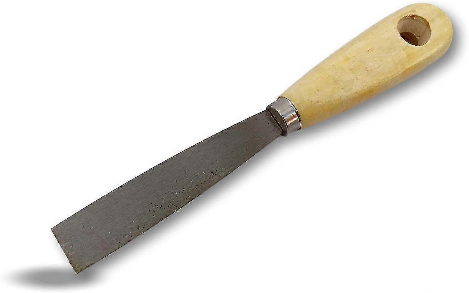 Coating Knife, Scraper Spatula, Polished Steel 25mm Width for Putty Primer Application & Smoothing
