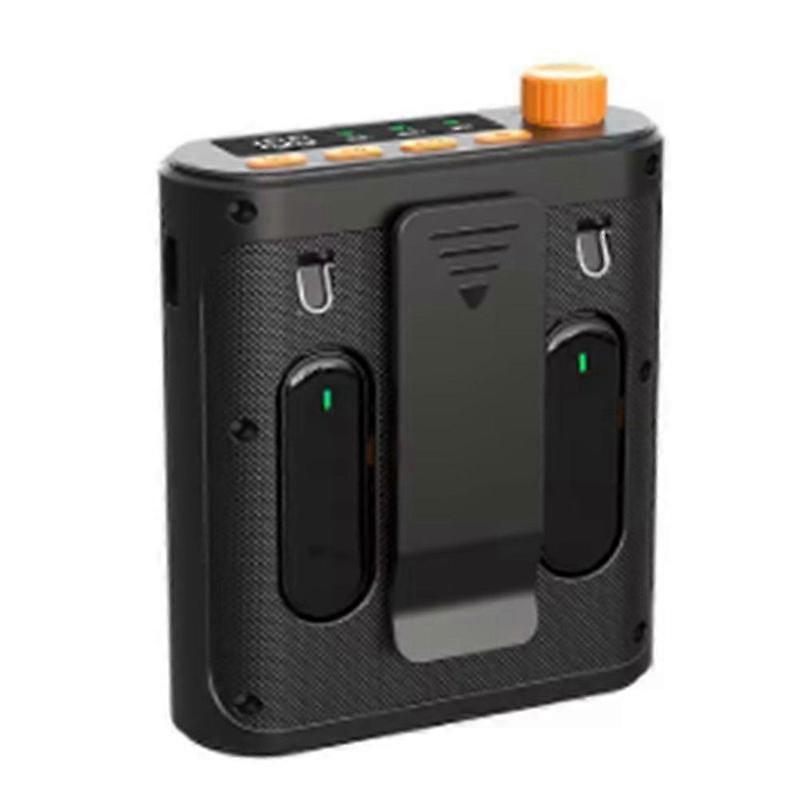 Portable Voice Amplifier with Lavalier MIC Mini Wireless MIC Speaker for Teachers, Elderly, Tour Guides