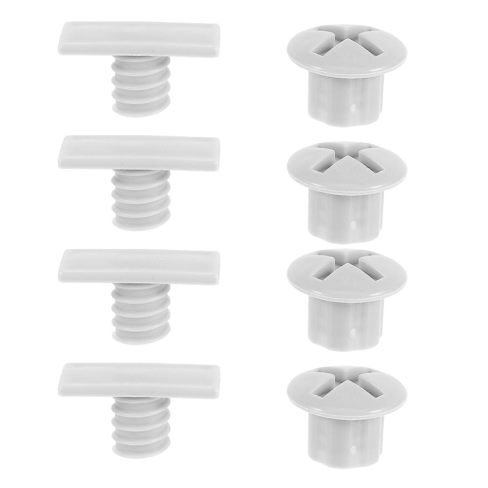 Children Slide Play Equipment Cap for Repairing 1Set Plastic Screw Caps Grey