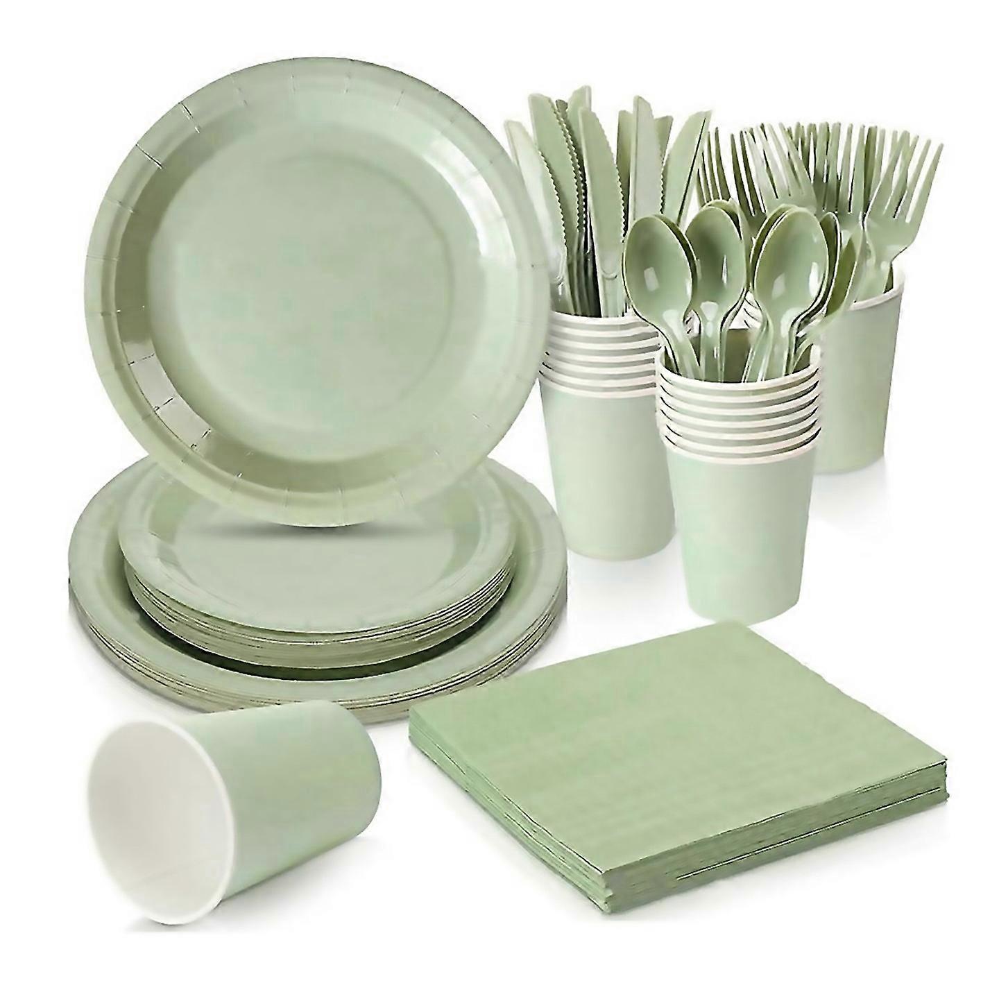 For Sage Solid Birthday Part Y Supplies