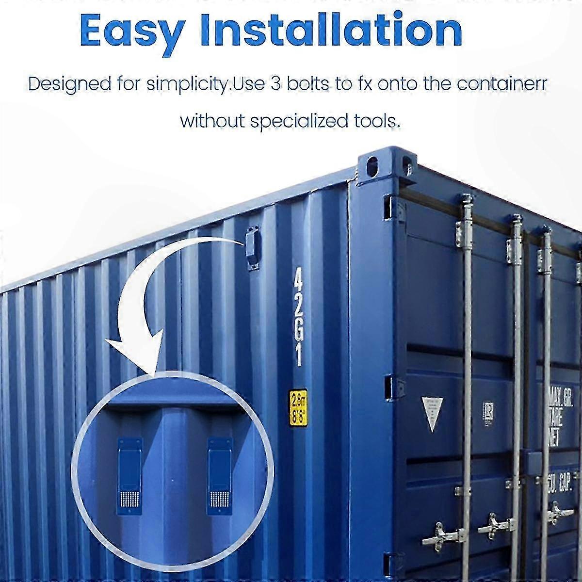 8-teiliges Airflow-Belüftungsset für Container mit langlebigem Design