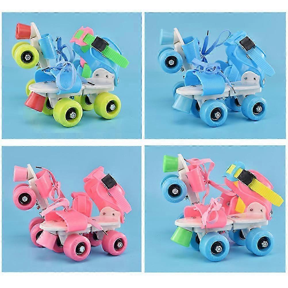 Four Wheels Skate Shoes Children Skating Adjustable