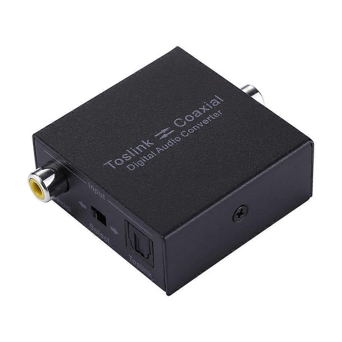 NK-Q7 Tendak Optical SPDIF Toslink to Coaxial / Coaxial to Optical SPDIF Toslink Bi-directional Swtich Digital 2-Way Audio Converter