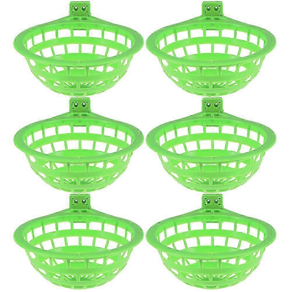 Bird Nesting Box Pigeon Nesting Box Small Birds 14.50X14.50X6.20CM Breeding 6Pcs