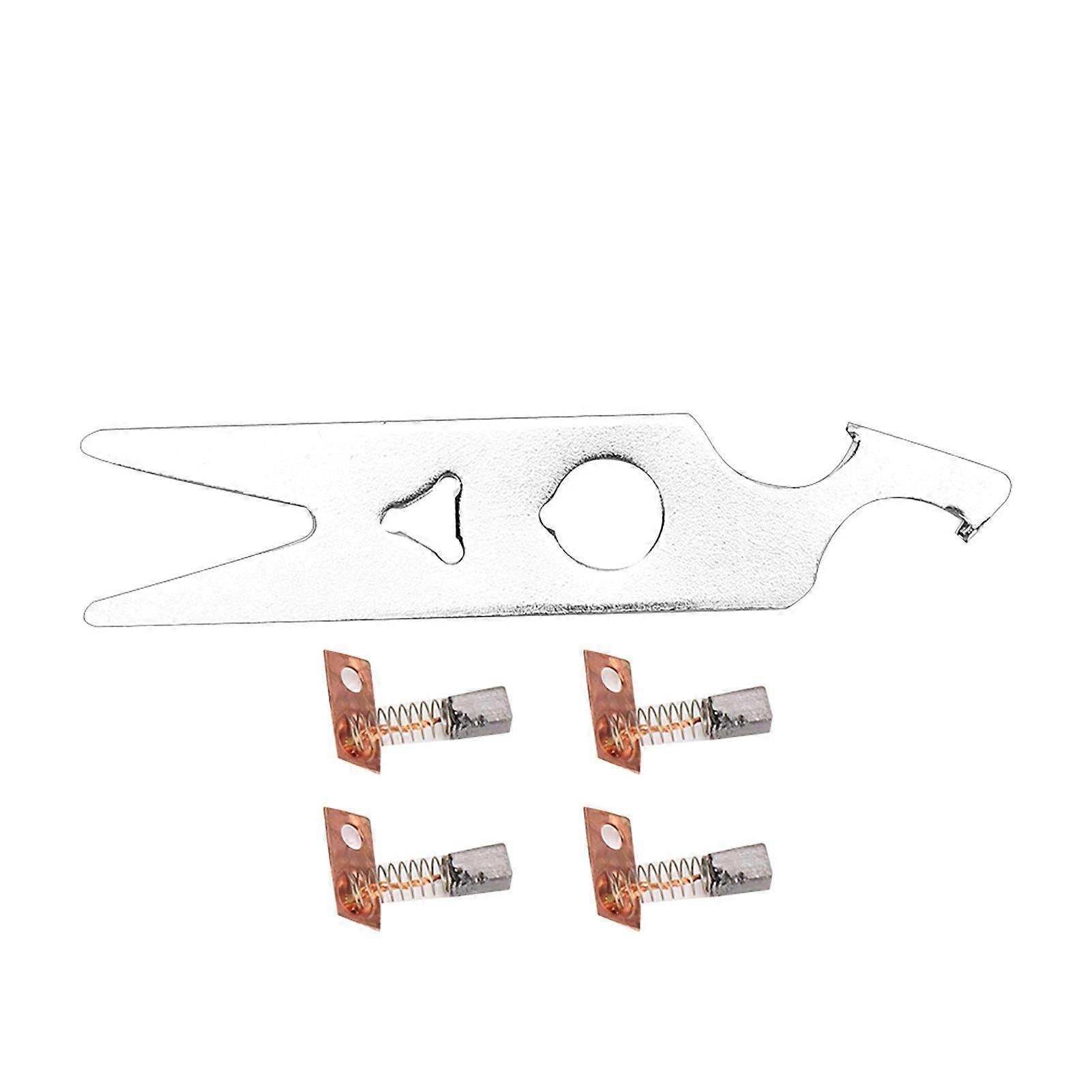 2ペアカーボンブラシレンチセットネイルドリルハンドピースアクセサリー交換部品