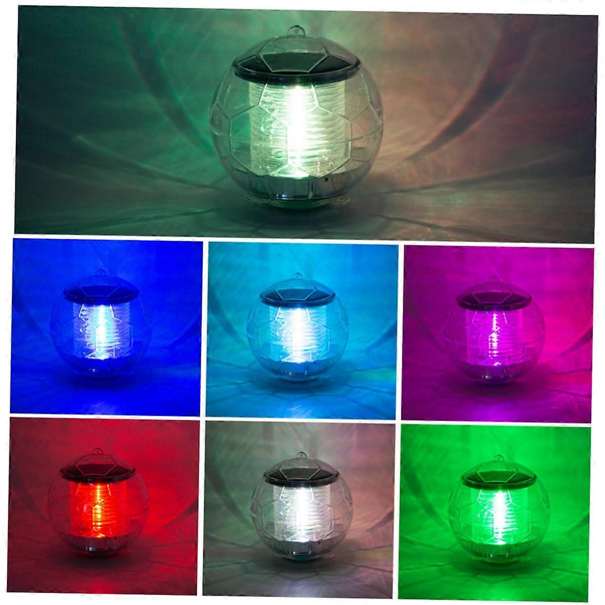 Solar-Powered Floating Lamps 2-Piece Set, Color-Changing Garden Lights, Pond Decor for Parties and Weddings