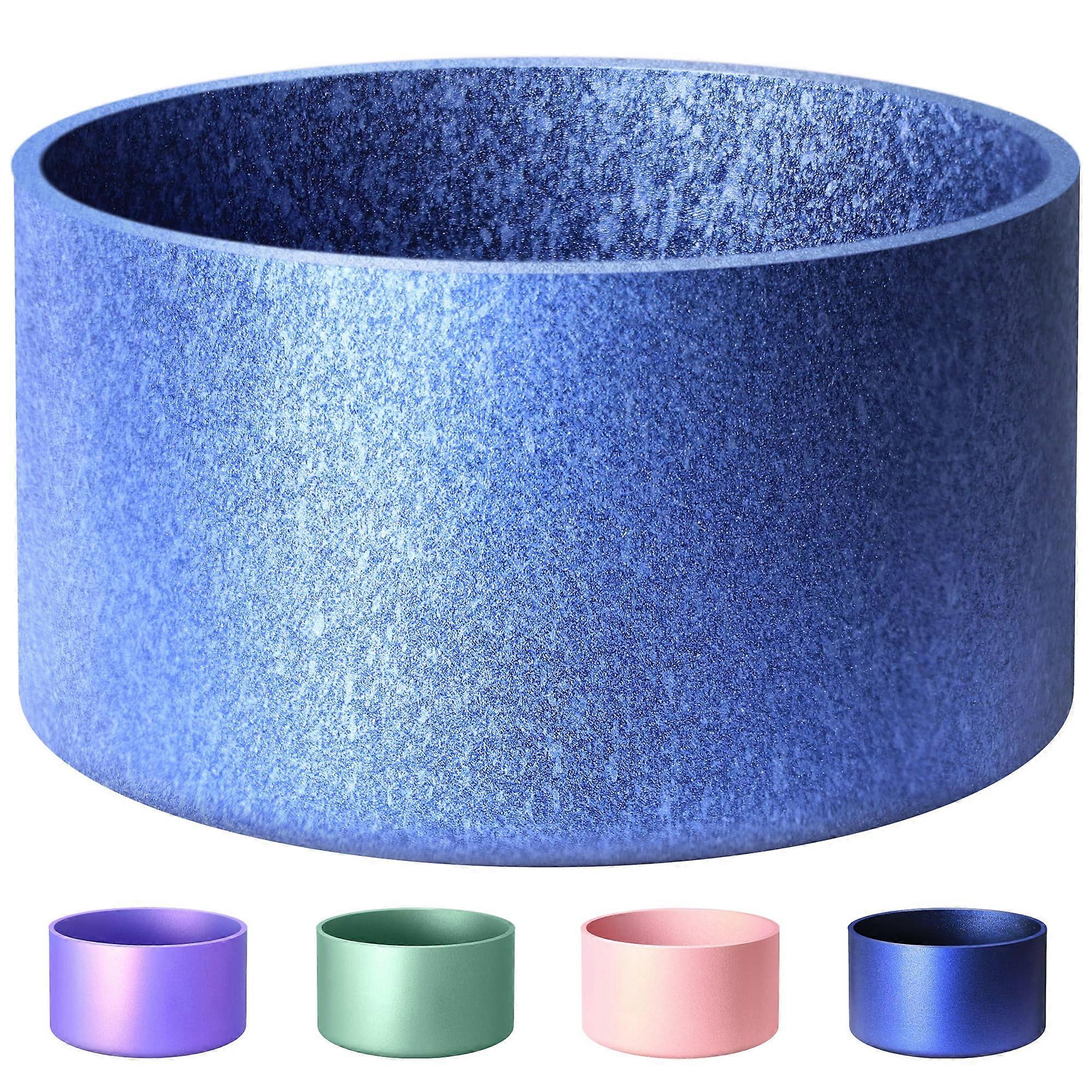 Gradient Matte Luster silikonisaappas, yhteensopiva Stanley Quencher Tumbler 20-40 unssin ja 12-24 unssin pullojen kanssa (2,8-3 tuuman pohja), liukumaton glitterholkki