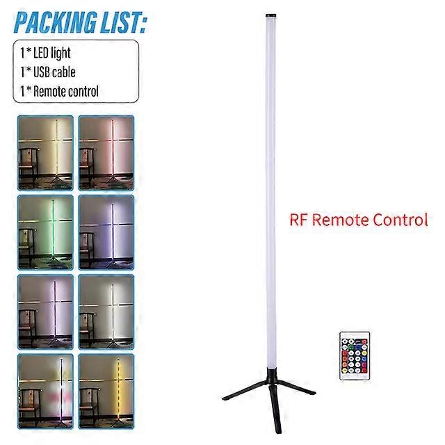RGB LED atmosphere RGB WW CW light Floor dimmable controlled Smart APP Standing Lamp BedRoom indoor USB corner standing lights