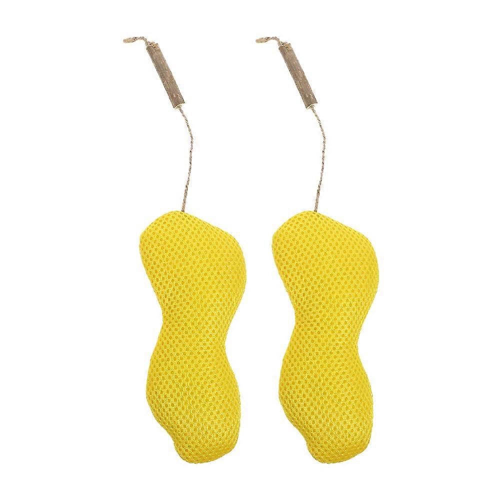 Peanut Shaped Catnip Chewing Toys For Cats Promoting Scratching And Grinding Teeth 4 Pcs