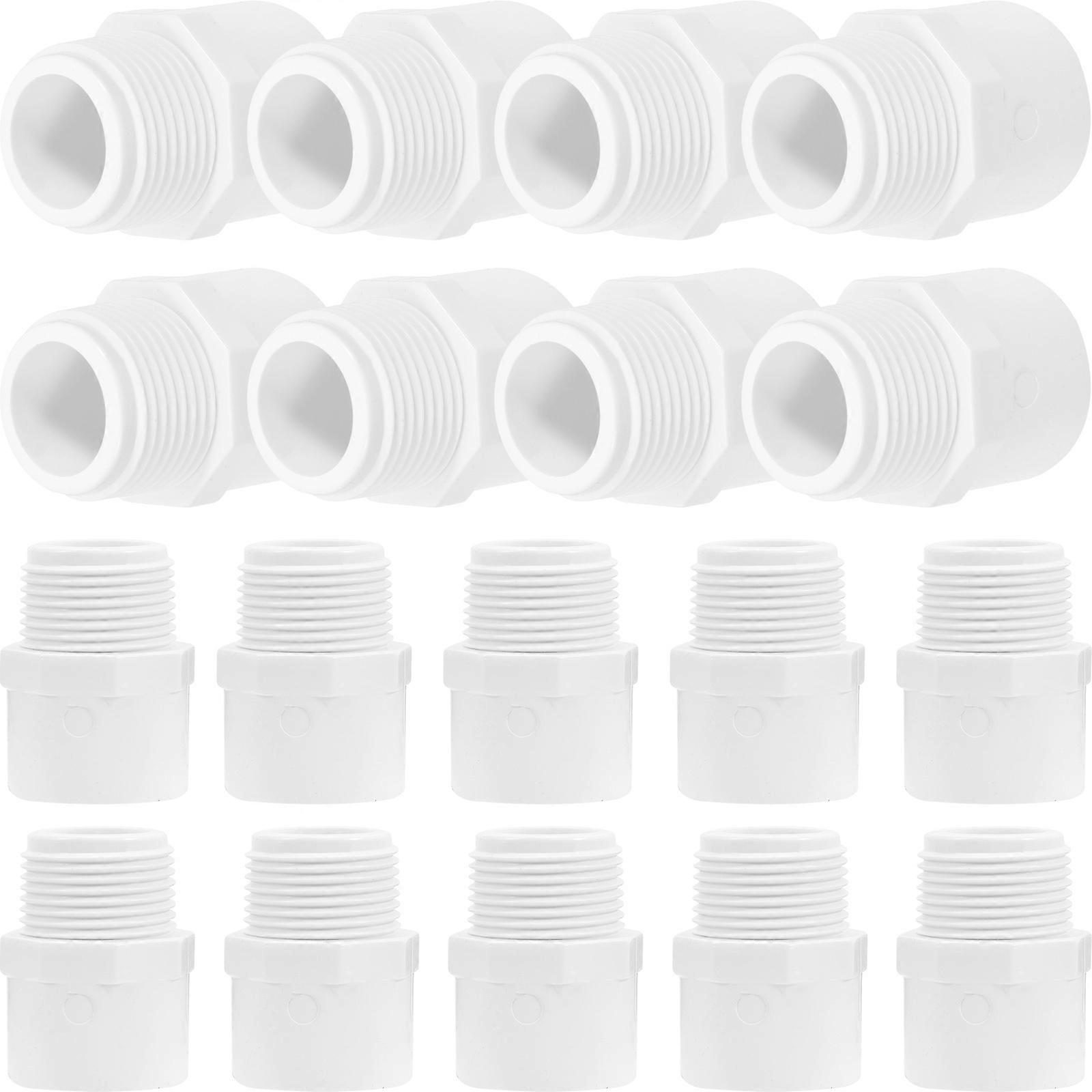 Thread Connectors 40 Pcs Water Supply Adapters For Garden Use 4x3 CM Strong Pressure Fittings