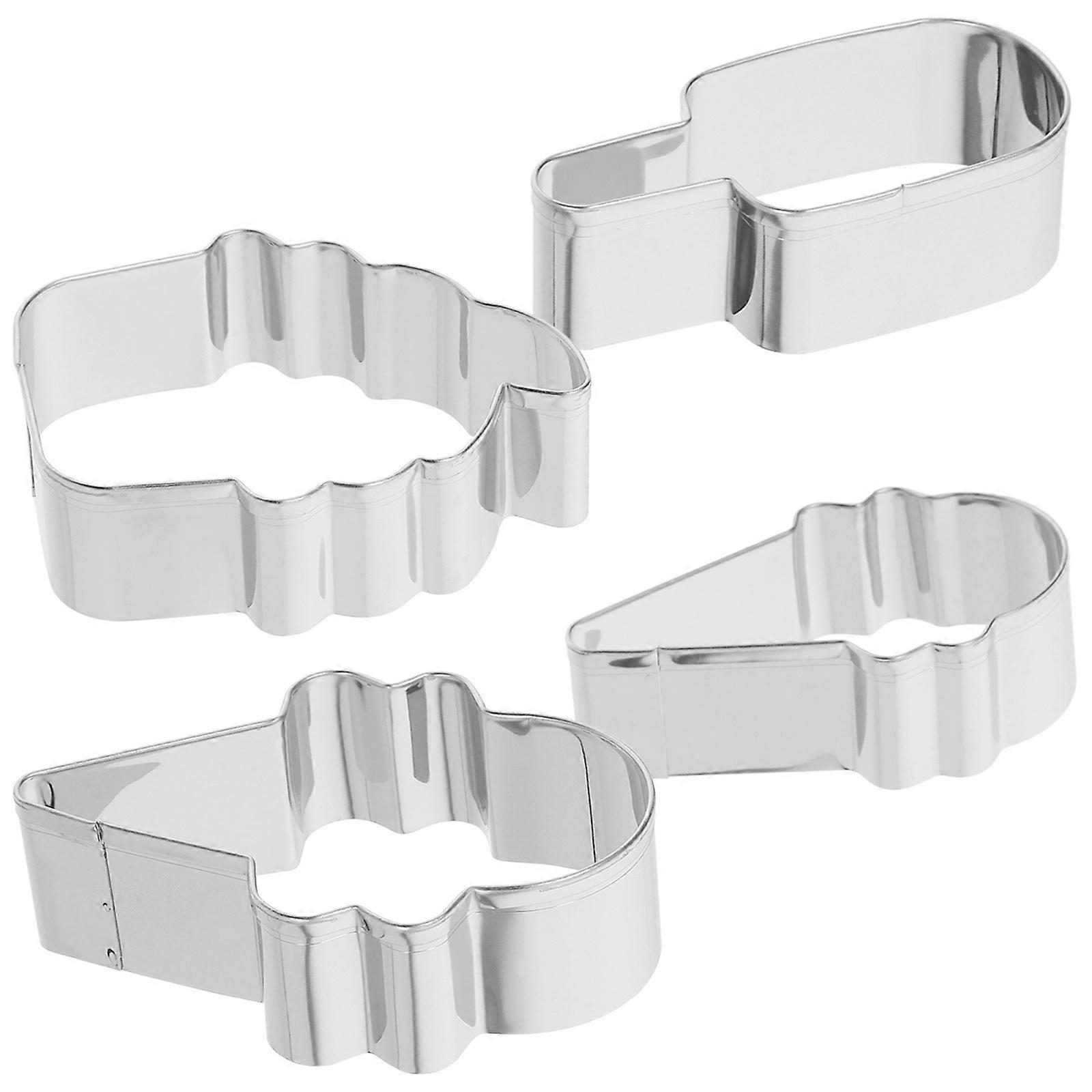 Stainless Steel Cookie Cutters For Home Baking 8 Pcs Various Shapes And Reusable Baking Tools