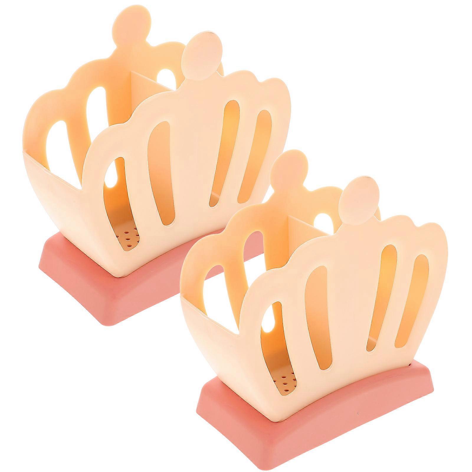 Chopsticks Holders Crown Shaped for Storage 4Pcs Practical Kitchenware