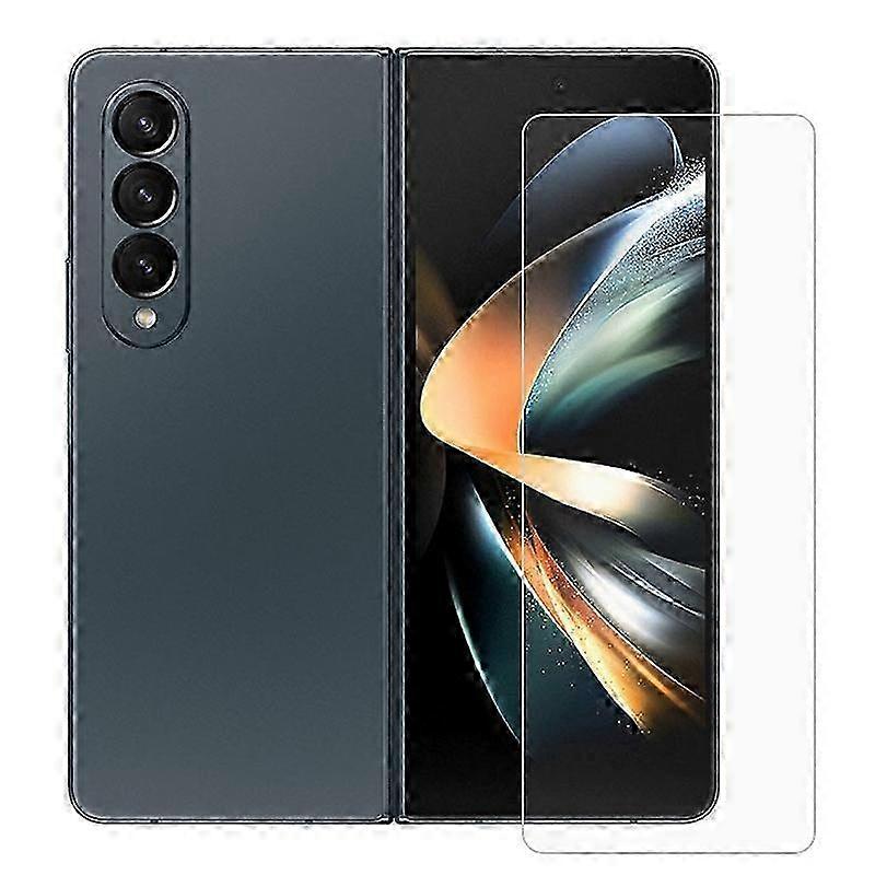 L7D For Samsung Galaxy Z Fold4 5G Phone Front Screen Protector Tempered b2T Glass 0.3mm Arc Edge Fil