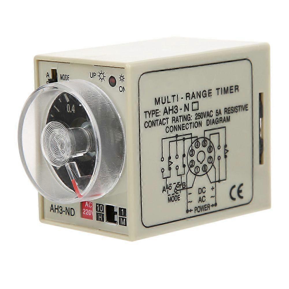 High quality  AH3-ND multi-stage power-on delay small time relay AC220V A, B dual mode