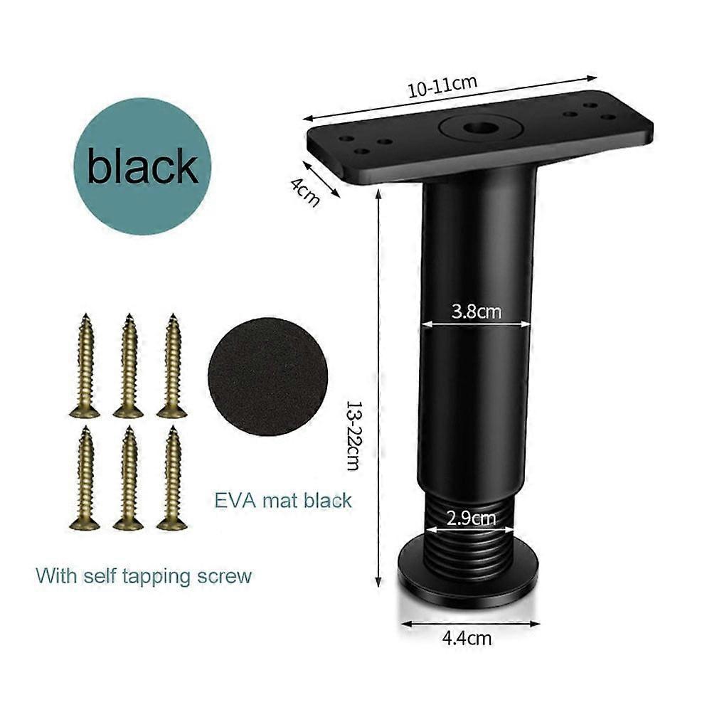 Adjustable Telescopic Furniture Heightening Bracket Bed Beam Support Fixer