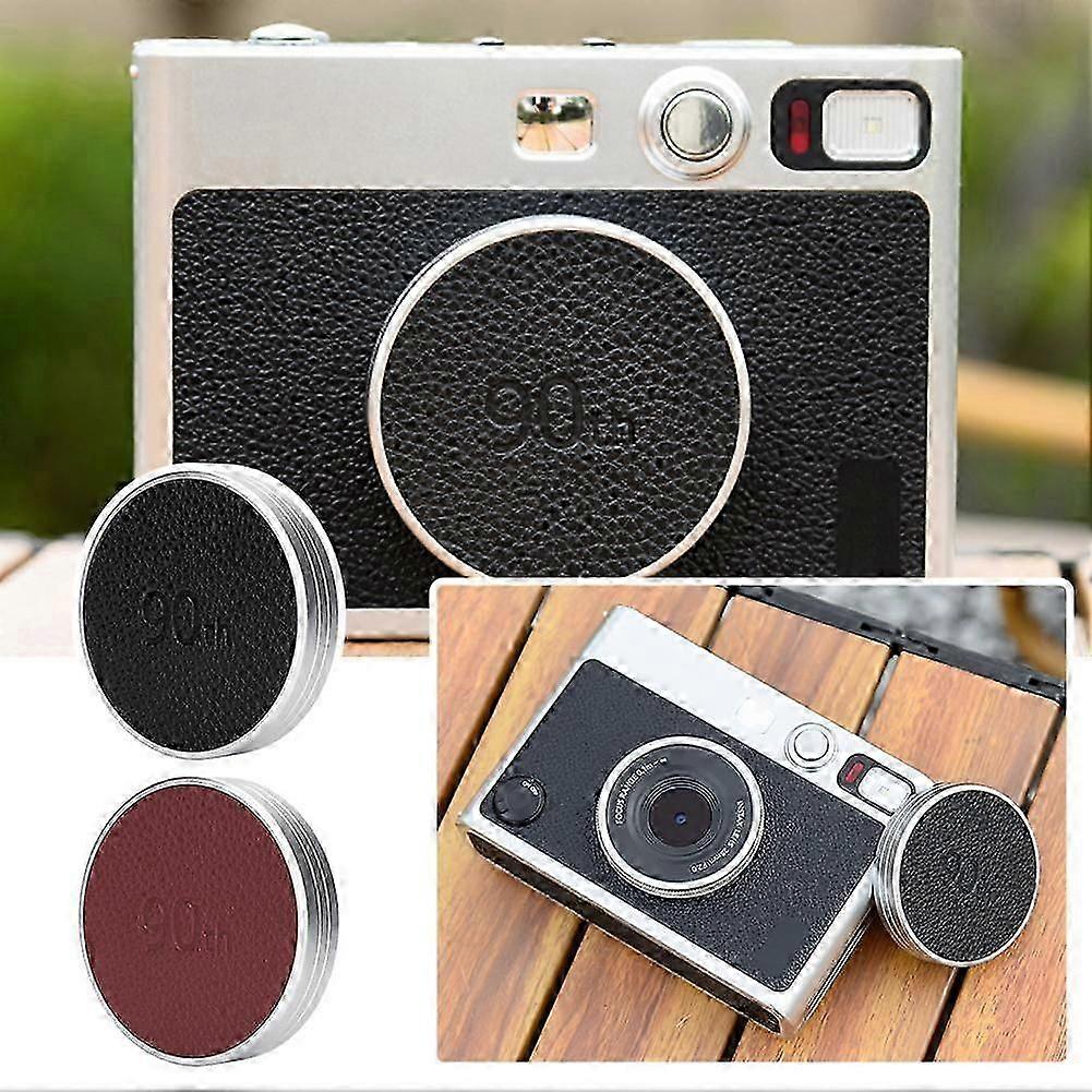 Alloy Front Lens Cap for Fujifilm Instax Mini EVO Camera - Protective Cover