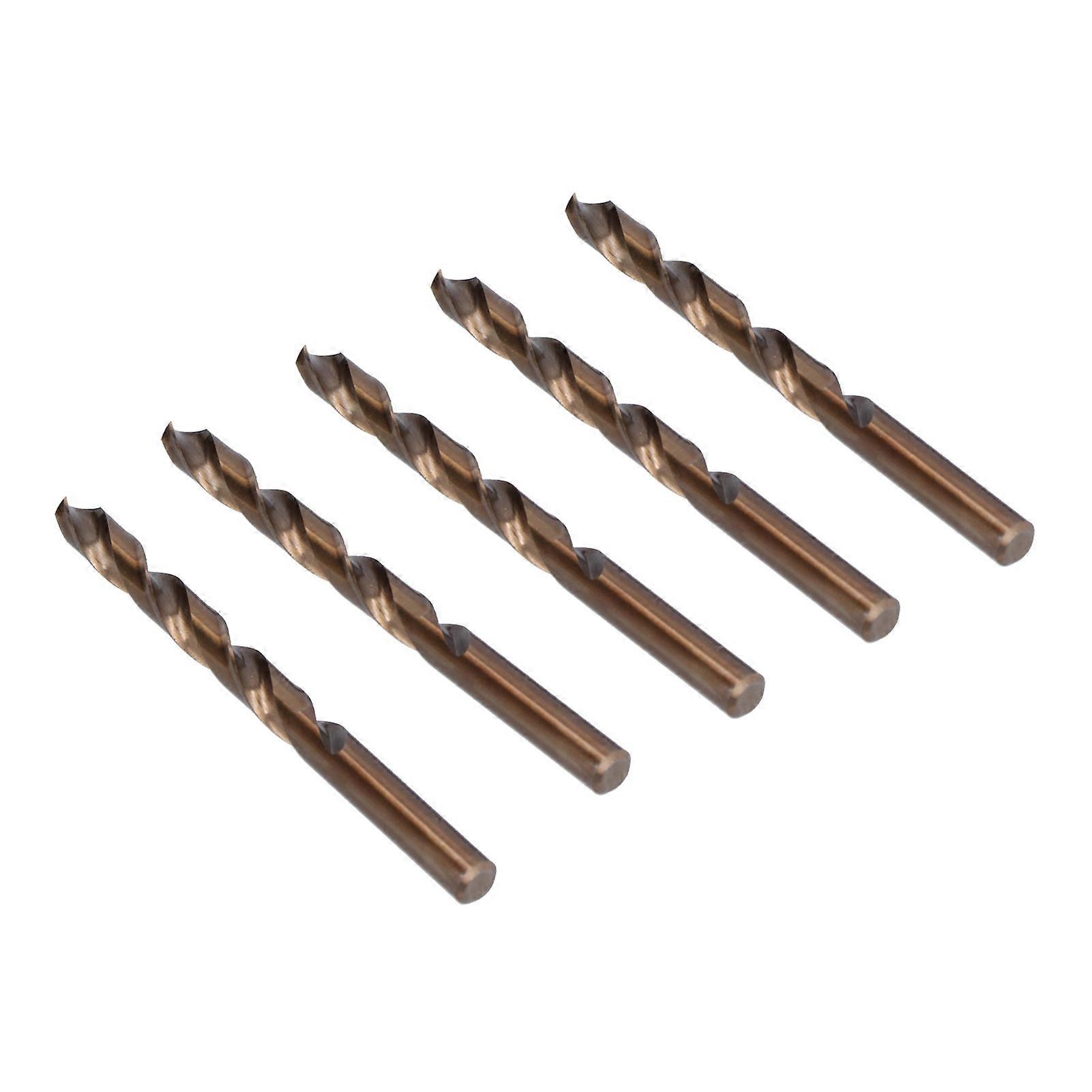 5Pcs HSS Twist Drill Bit Set 10-13mm Parallel Shank Tools