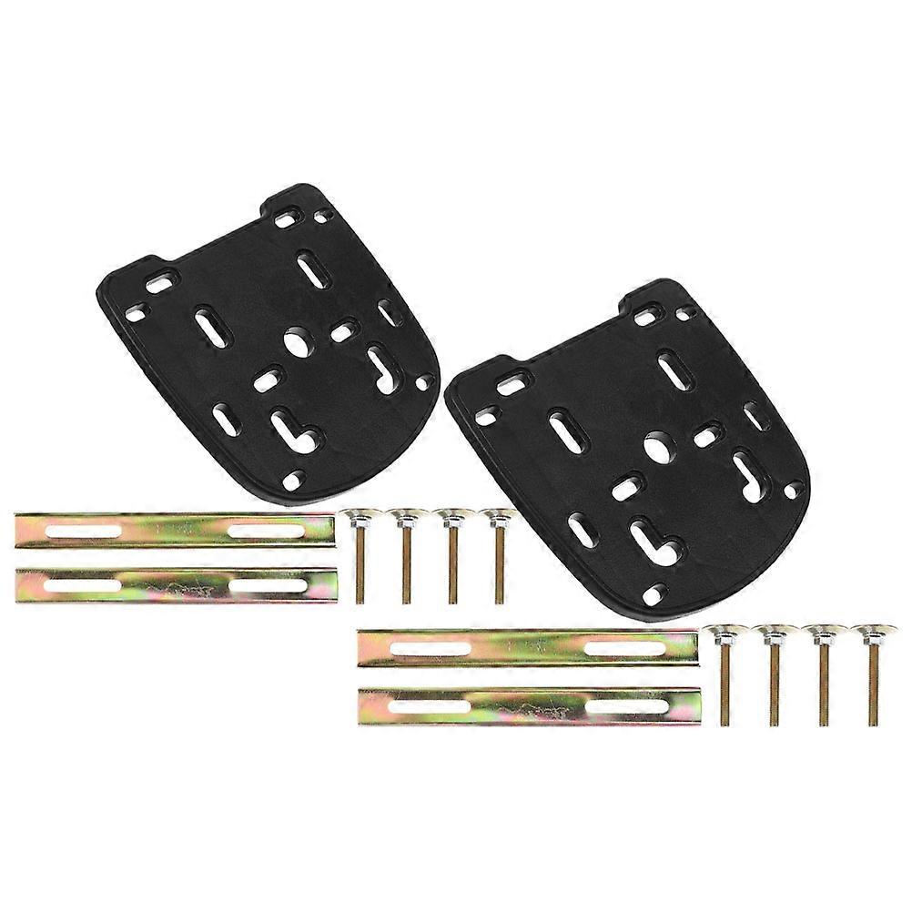 Motorcycle Rear Luggage Holder Tail Box Support Plate 6Sets